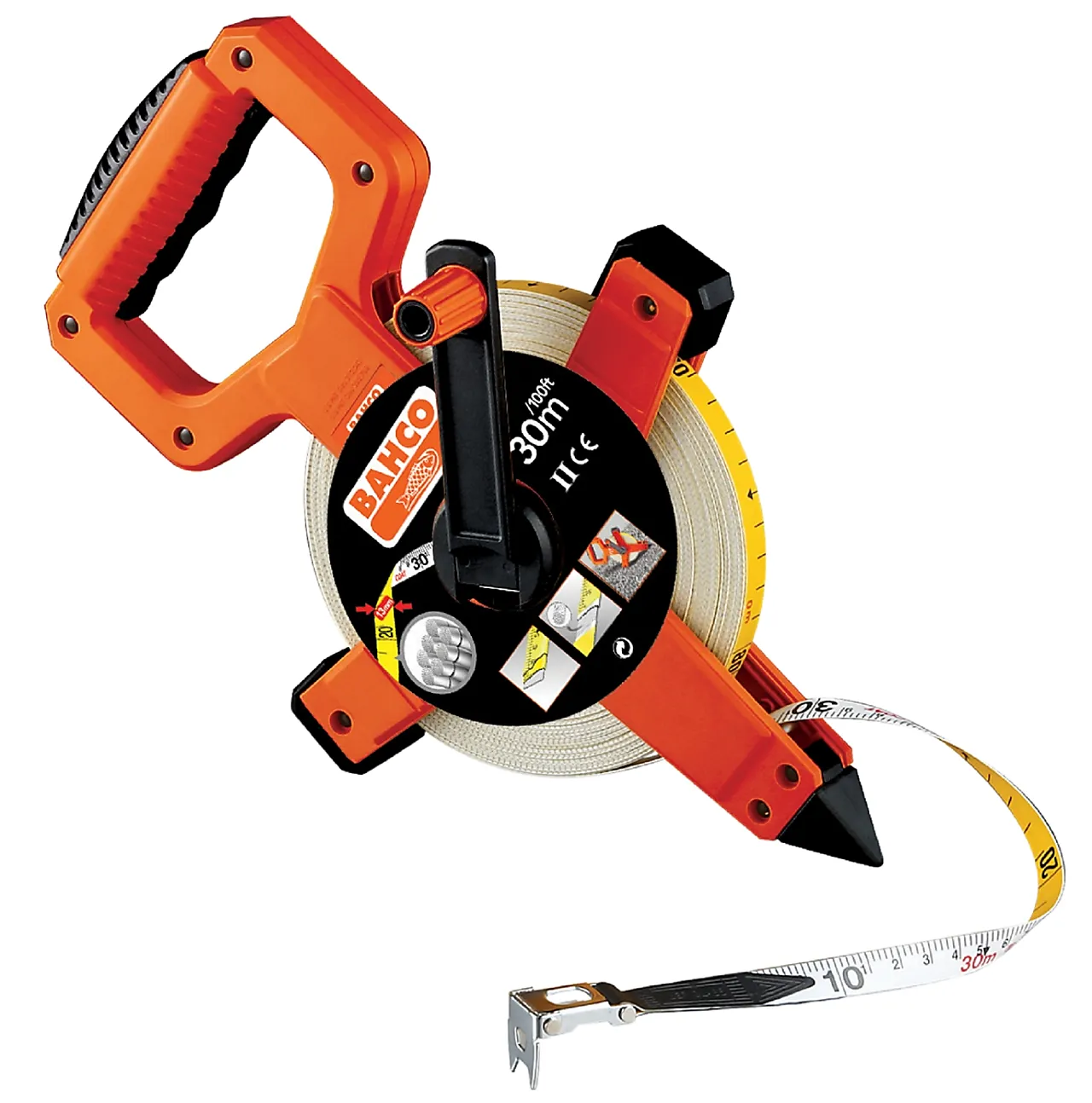 MÅLEBÅND 30M 13MM GL.FIBER LTS-30