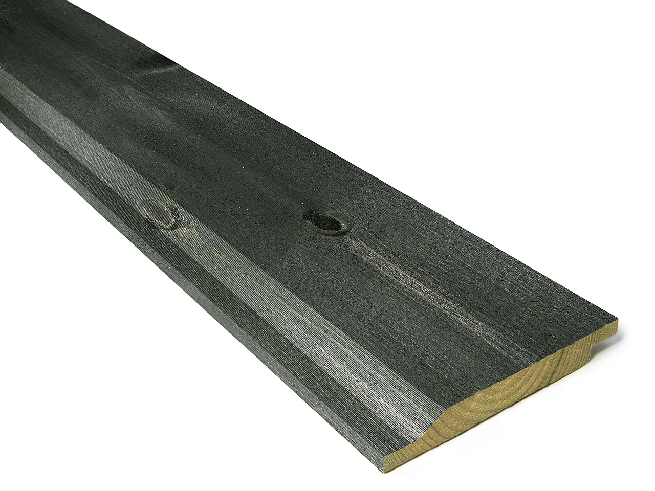 Furu 19x148  28 tryr tåkegrønn kledning dobbelfals gml beh cu-imp null - null - 2 - Miniatyr