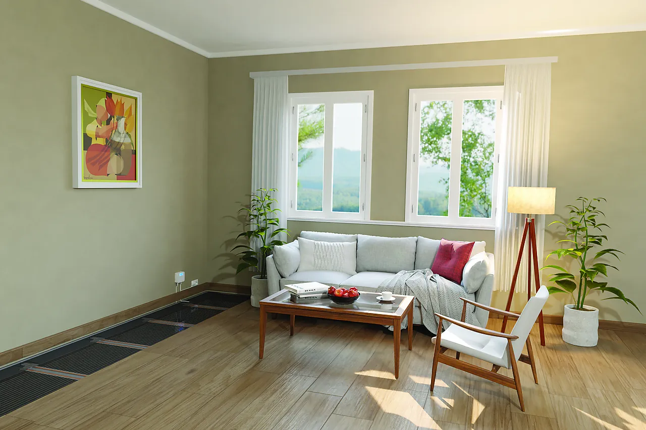 Varmefolie 60W/m² 1 x 3,15 meter null - null - 2 - Miniatyr