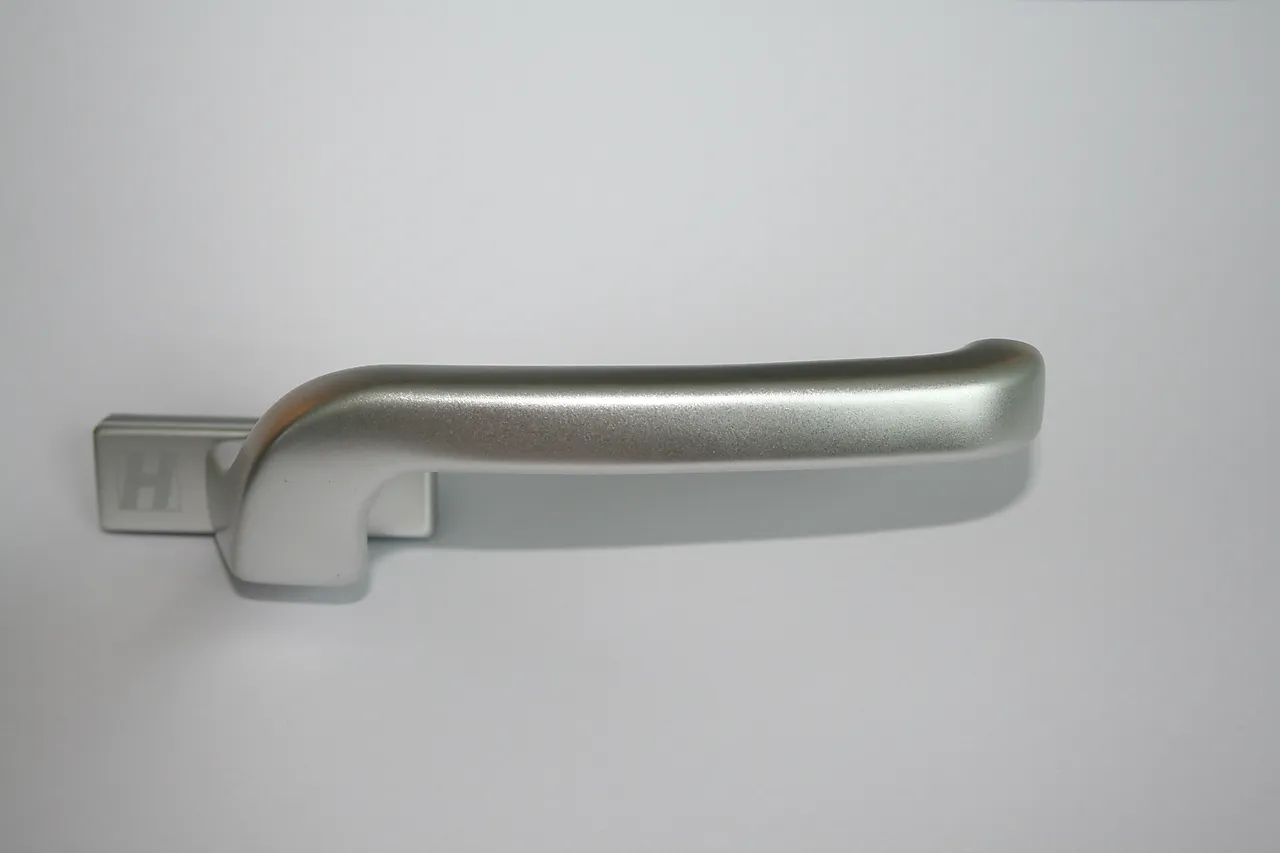 Vrider toppsv børstet aluminium espagnolettvrider