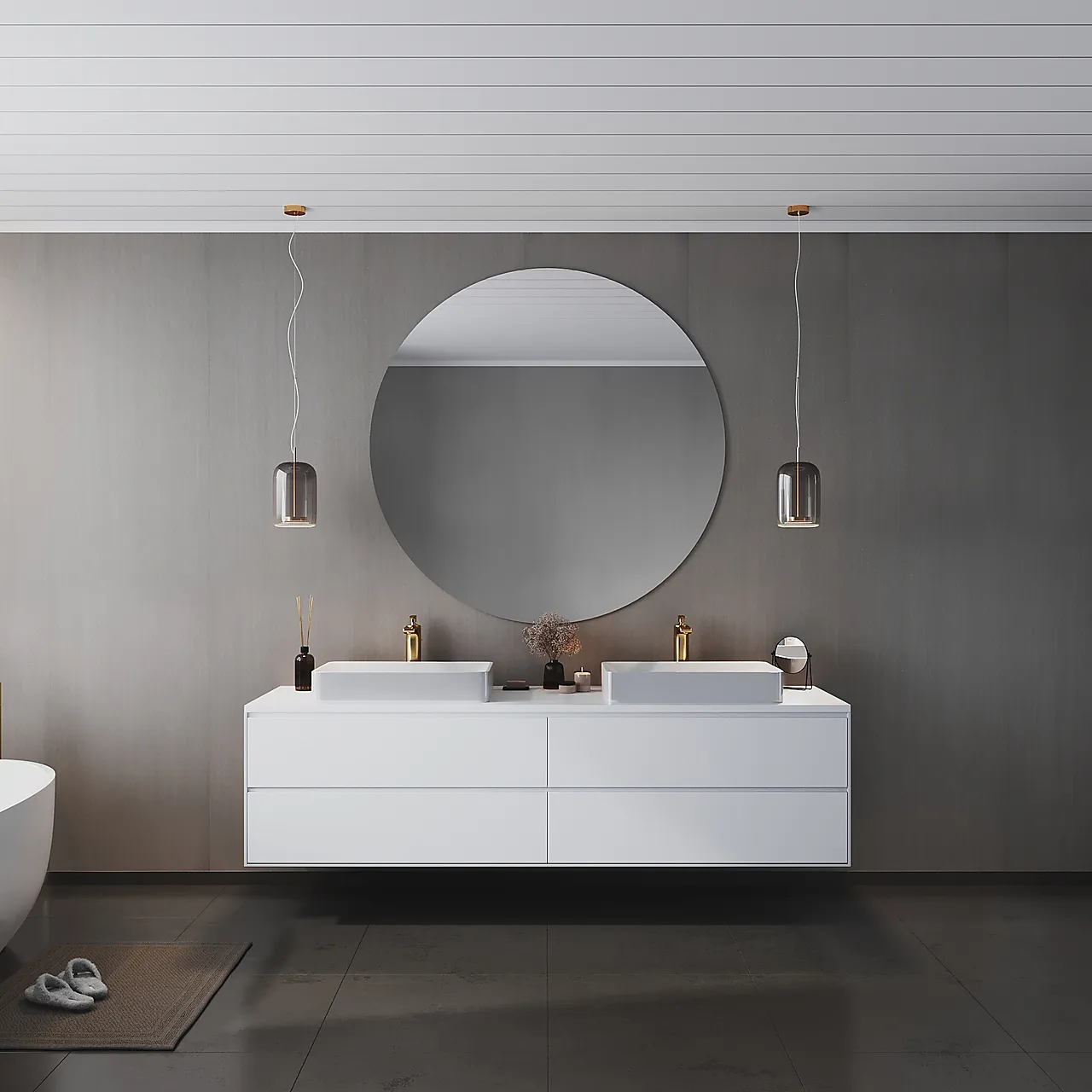 Panel Smartpanel Pure Ash 620x2390 mm Panel Smartpanel Pure Ash 620x2390 mm