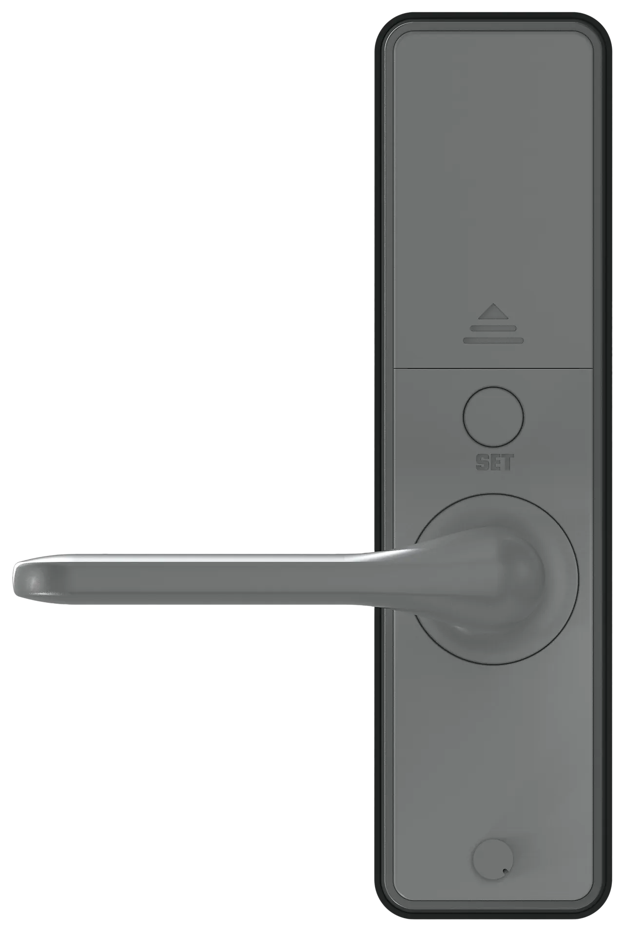 Elektronisk dørlås med kode antrasittgrå null - null - 2 - Miniatyr