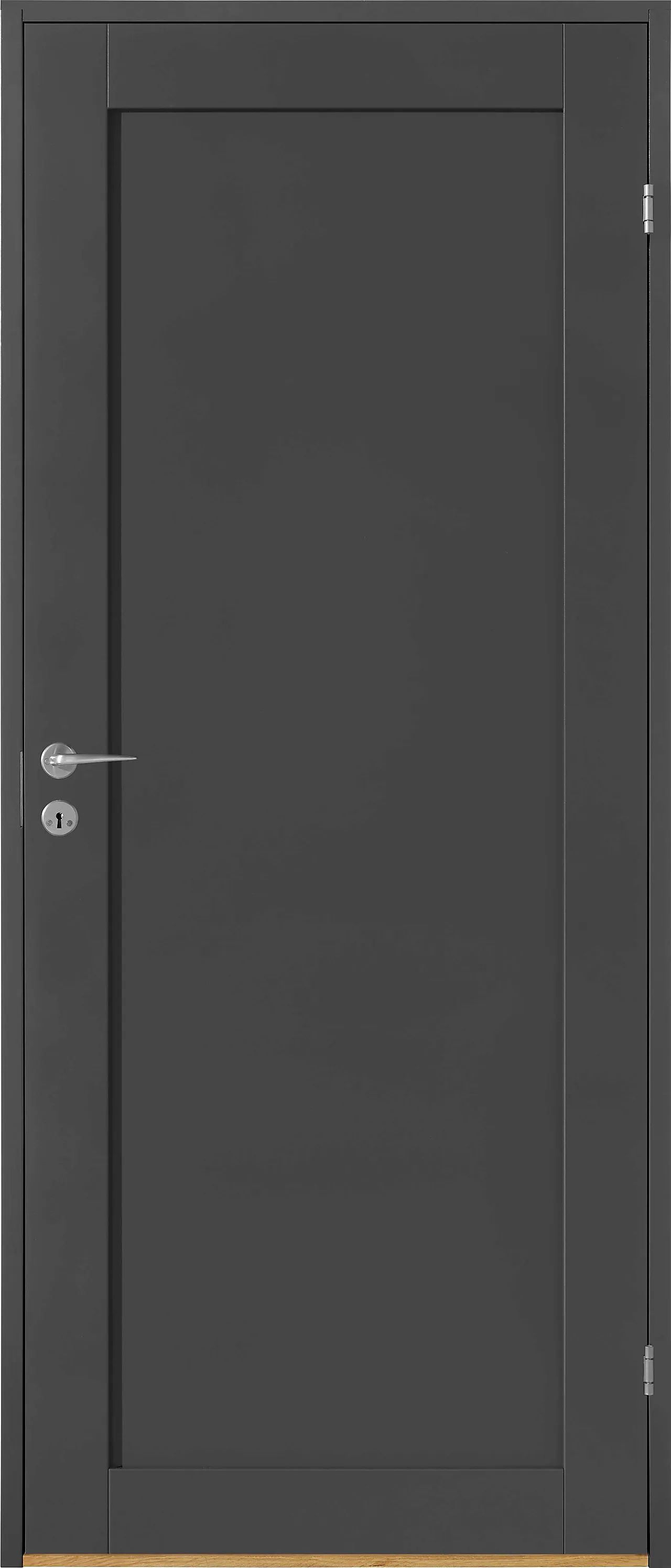 Innerdør ID Line 1 speil sort 70x190 cm null - 70x190 cm - 2 - Miniatyr