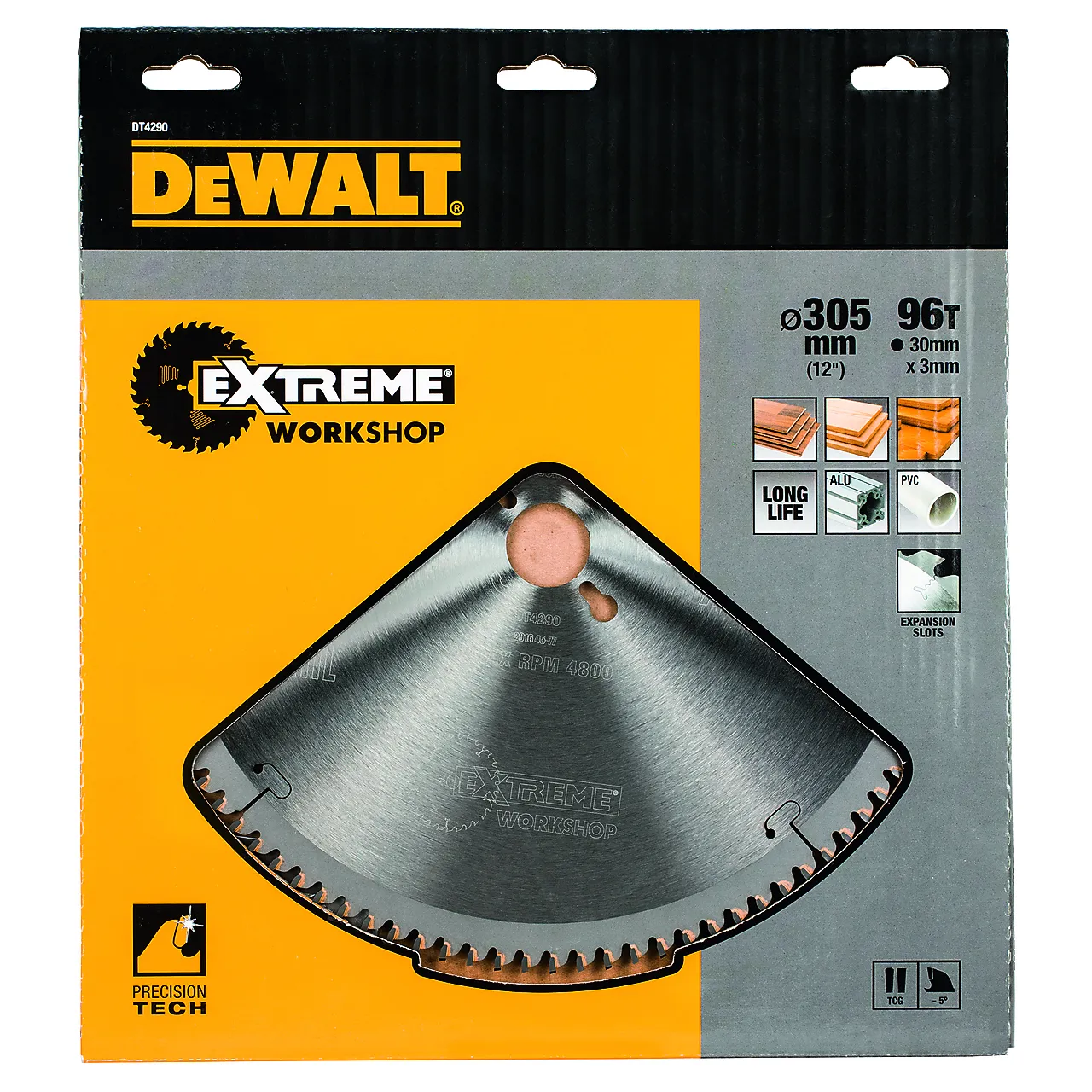 Sagblad 305x30x96t dt4290 dewalt trapeslipt -5 tcg