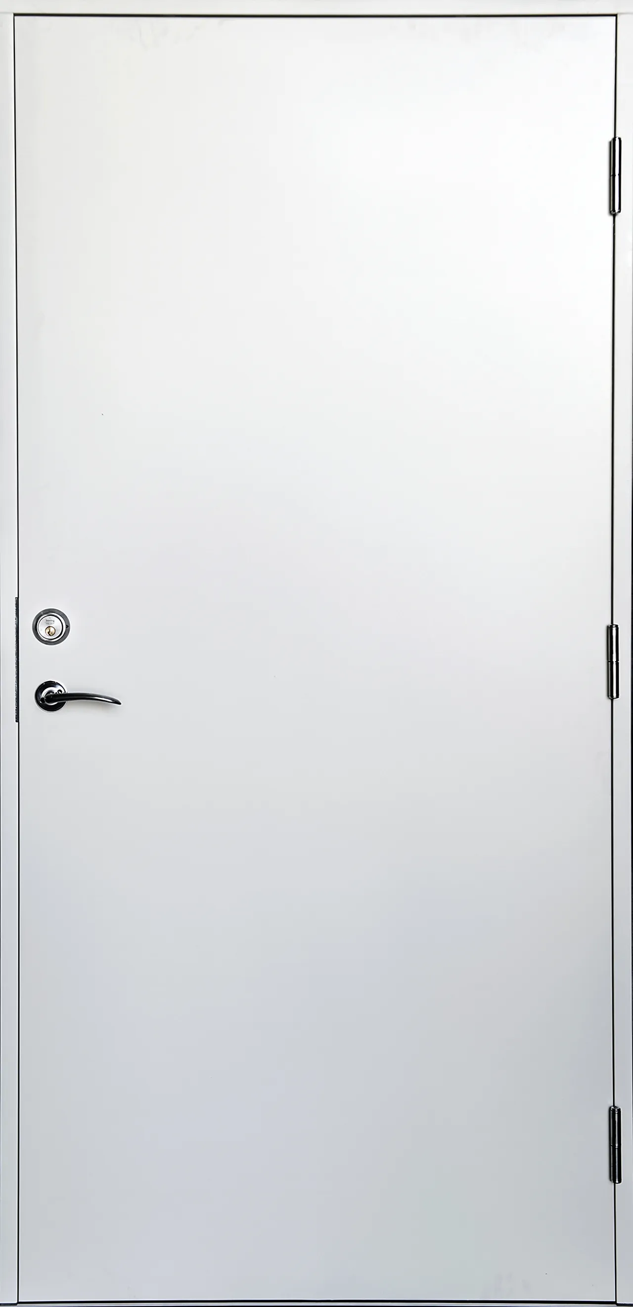 Ytterdør Tønsberg hvit 110x210 cm venstrehengslet