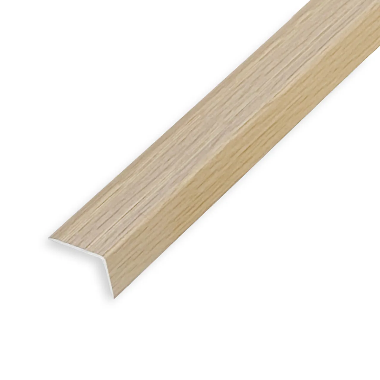 Trappenese nr 9.1, eik hvit, selvklebende aluminium, 25 × 20 mm × 2 m null - null - 3 - Miniatyr