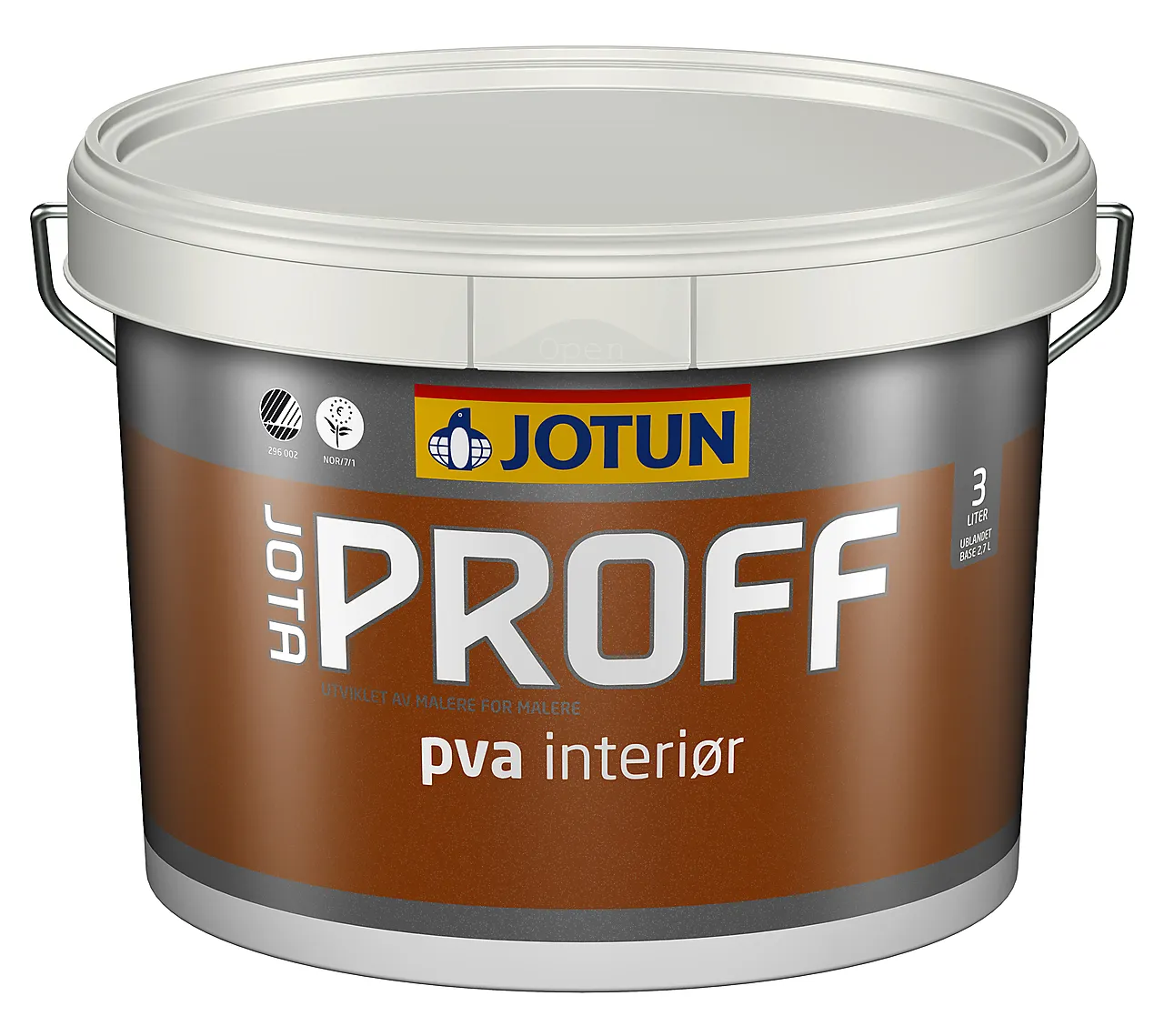 Jotaproff 02 hvit 3 liter Jotaproff 02 hvit 3 liter