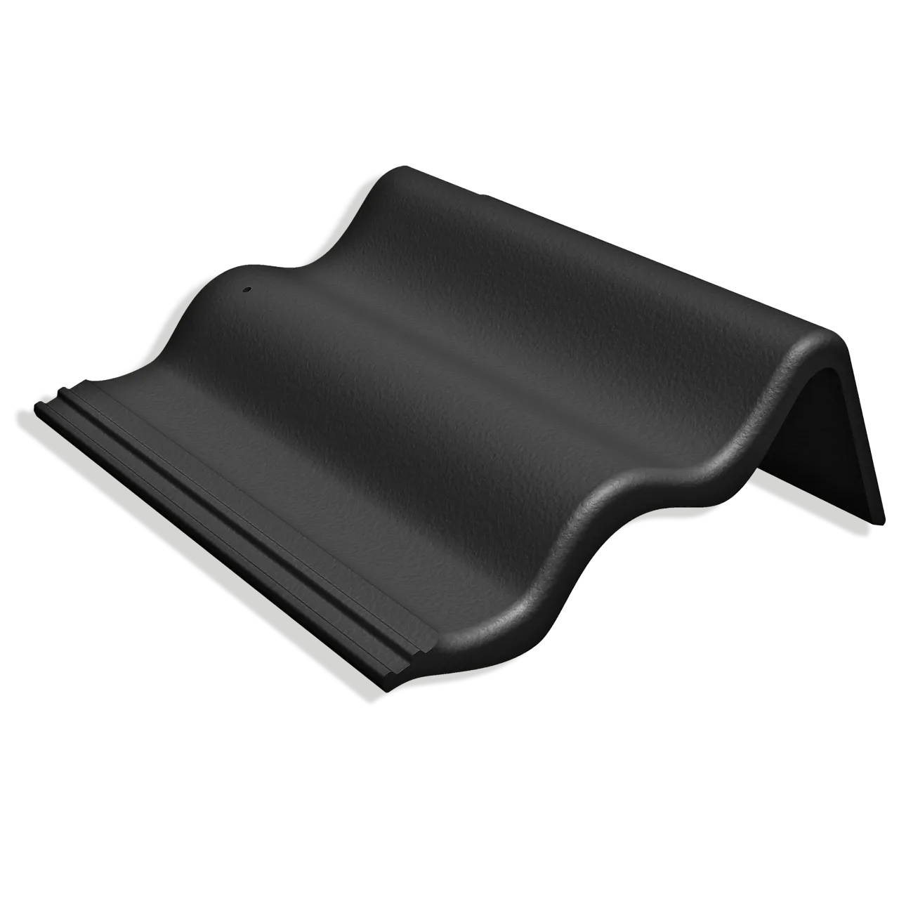 Gavlstein Høyre 110 mm i betong til Palema Candor svart