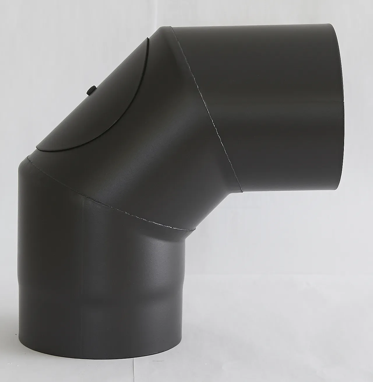 Røykrør 3-delt m/luke Ø125/90gr Røykrør 3-delt m/luke Ø125/90gr