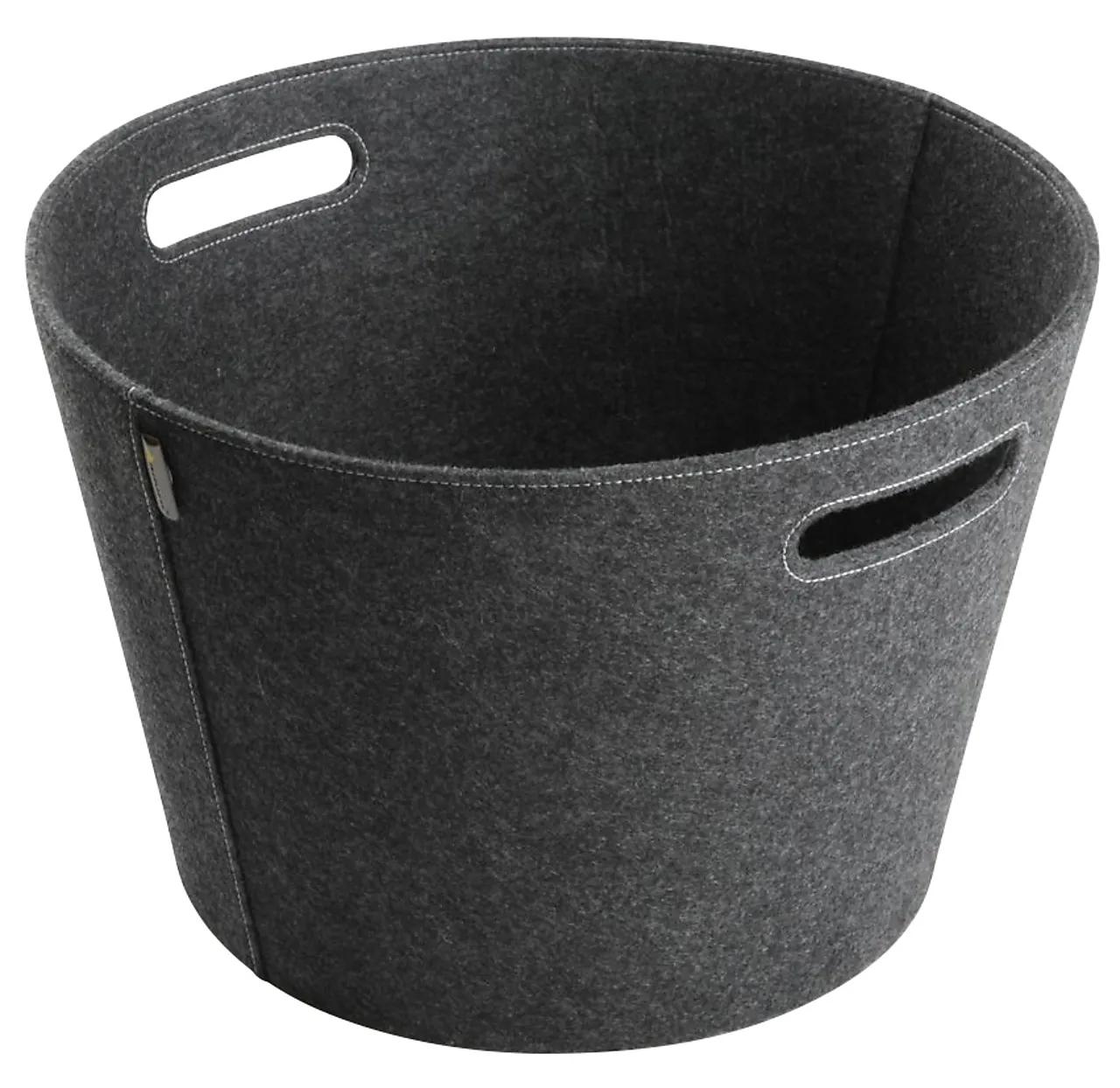 Vedkurv Proline filt grå