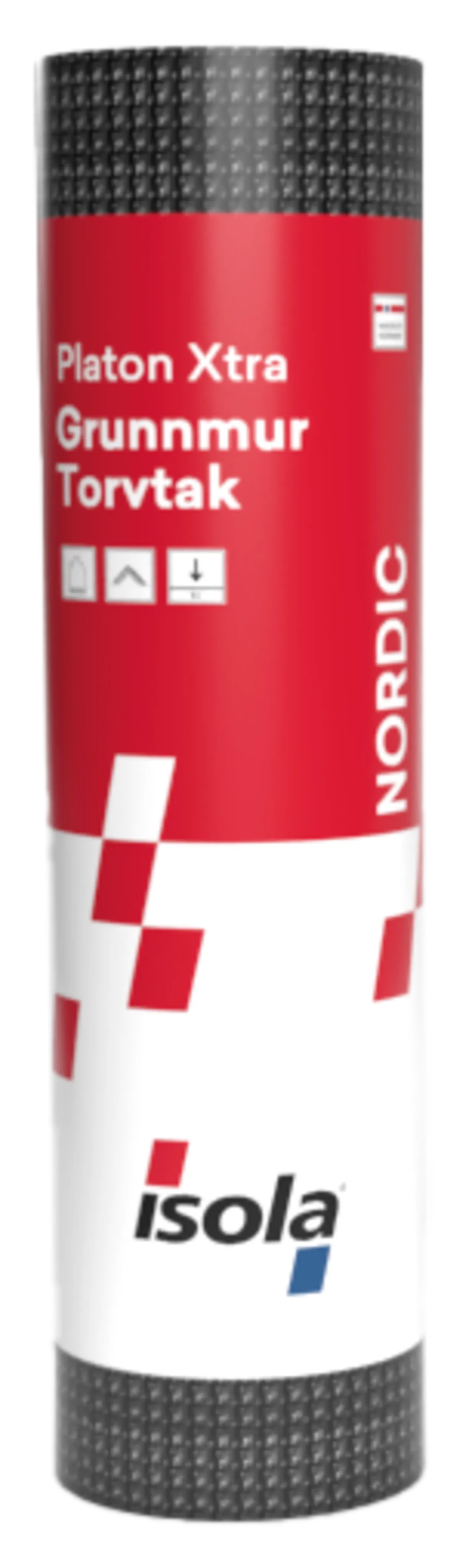 Grunnmurplate Xtra 1,65x20m m/sklisikring null - null - 3 - Miniatyr