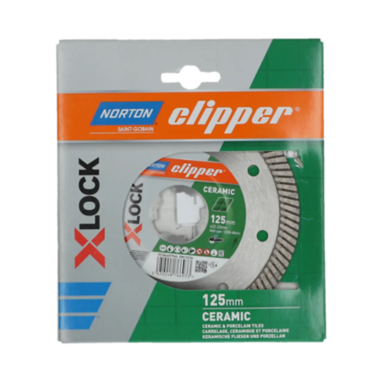 Diamantskive keramikk 125 mm X-lock null - null - 3 - Miniatyr