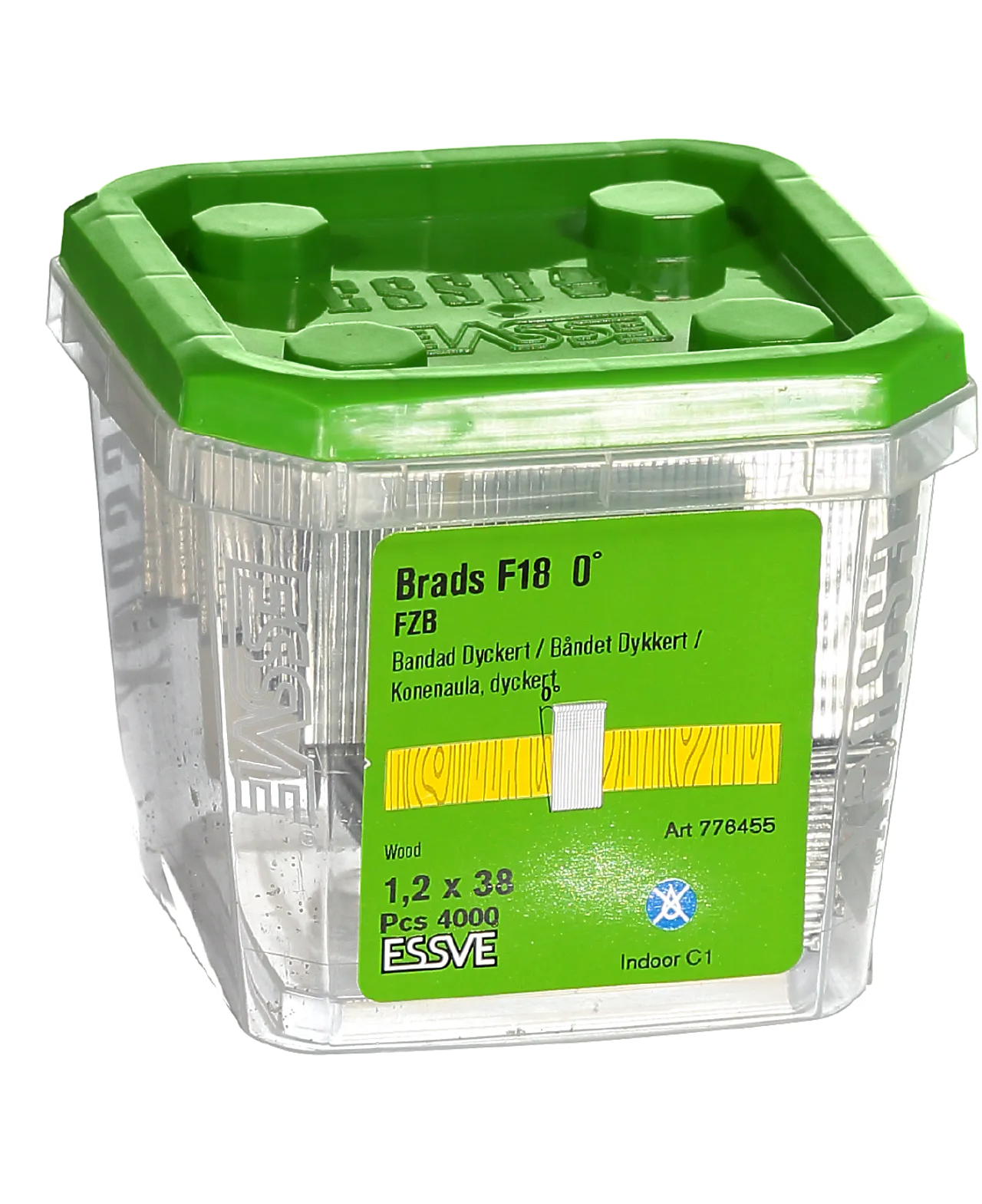 Dykkert spiker 0° F18 1,2 x 38 mm 4000 stk null - null - 2 - Miniatyr