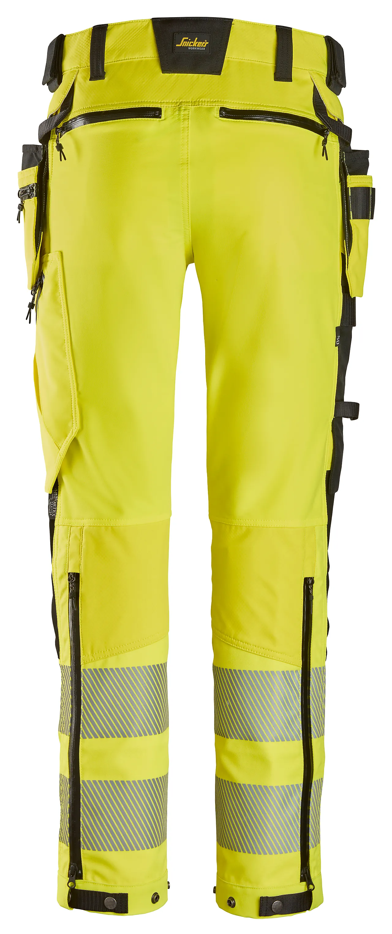Snickers 6930 arbeidsbukse gul/sort str 50 null - 50 - 2 - Miniatyr