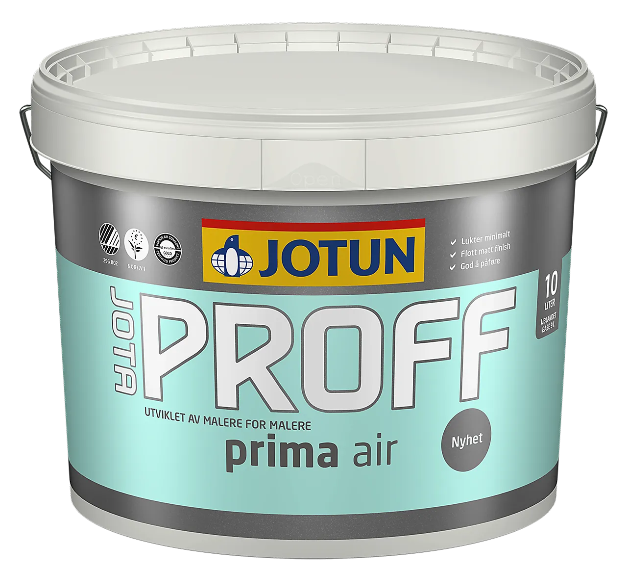 Jotaproff prima air hvit 9 liter Jotaproff prima air hvit 9 liter
