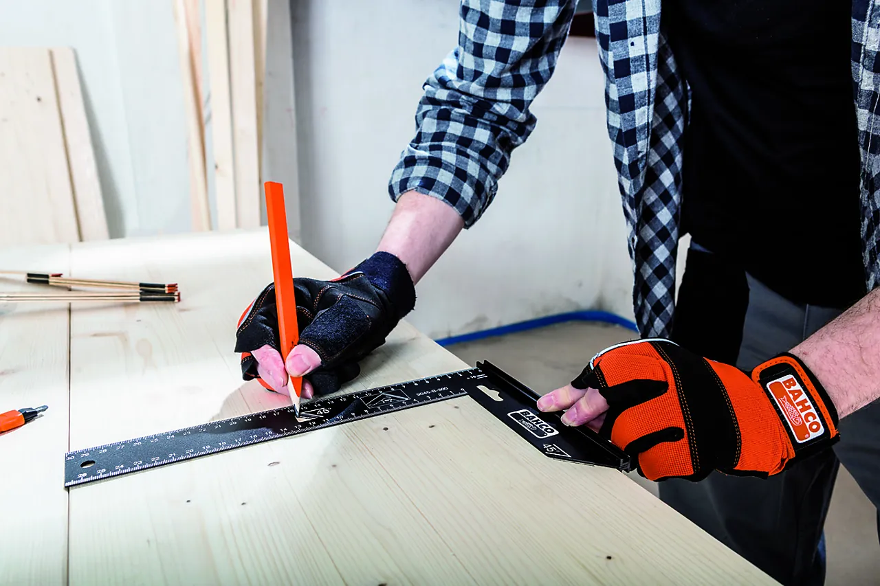 Vinkel 9045 presisjon 300 mm bahco 9045-B-300 null - null - 3 - Miniatyr