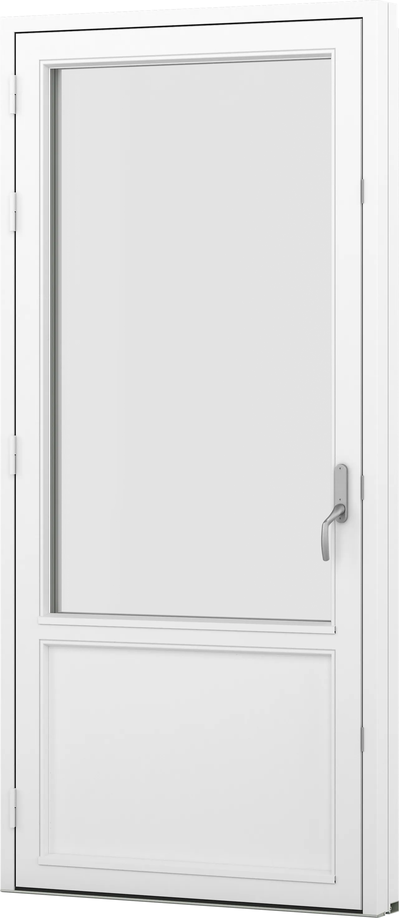 Dør bd 105 (1,0) v/ts12 venstre 9x21 balkongdør lyssand 105 null - null - 3 - Miniatyr