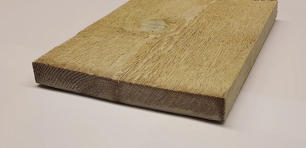 Furu 29x148 cuimp rektangulær kledning gr hvit impregnert+ettertørket+grunnet null - null - 2 - Miniatyr