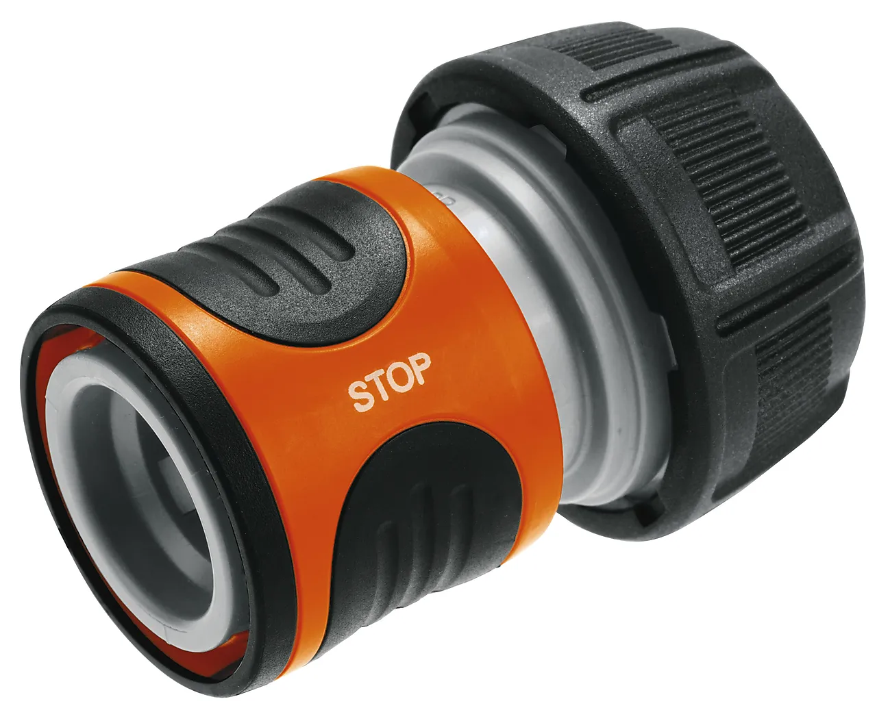 Slangekobling 19 mm 3/4 '' med stopper Slangekobling 19 mm 3/4 '' med stopper