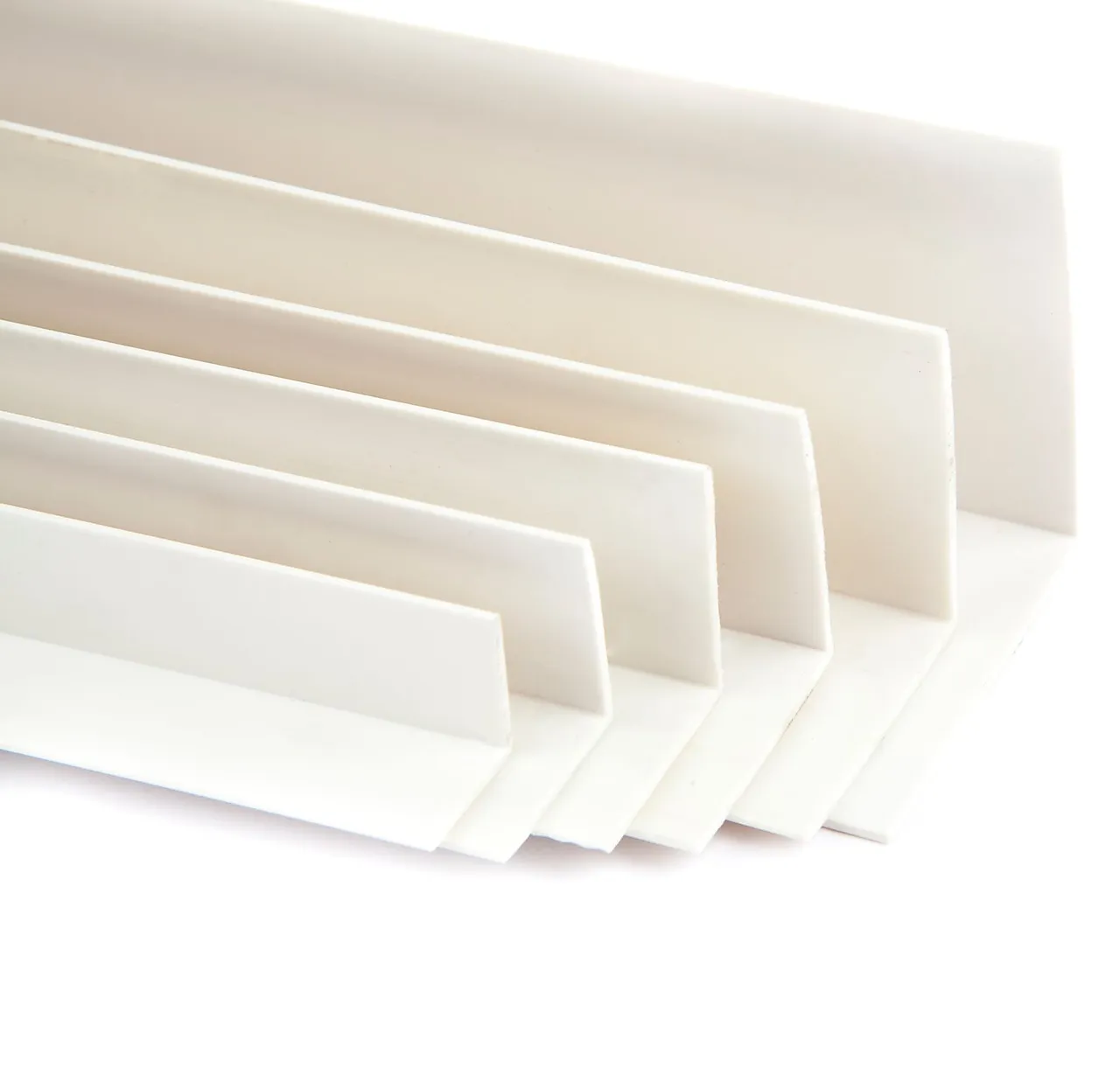 Vinkellist 30x030x2700 pvchvit Vinkellist 30x030x2700 pvchvit