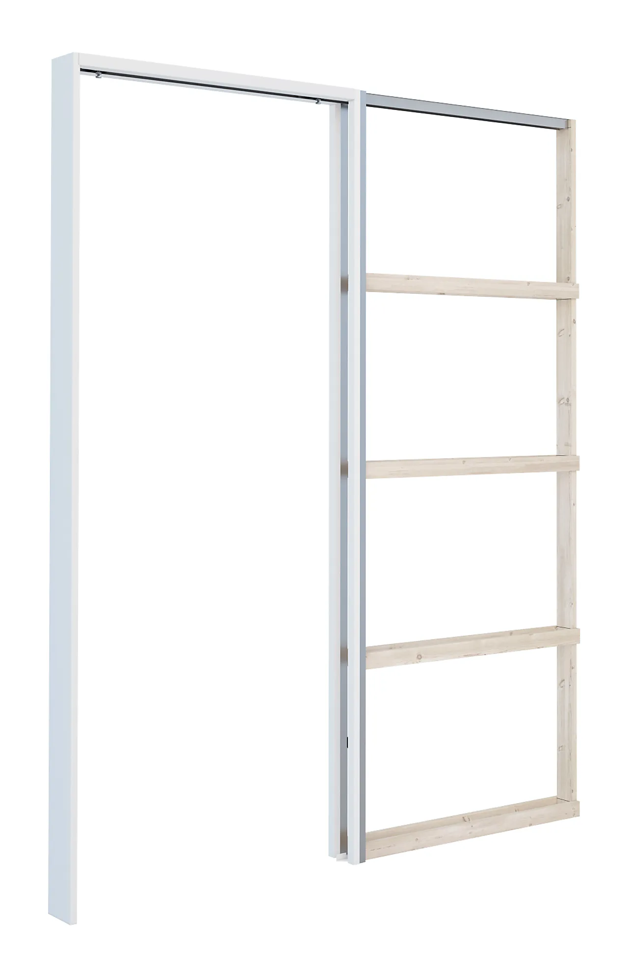 Karm skyvedør hvit bomull S0502-Y 82,6x204 cm totalmål 170x210 cm Karm skyvedør hvit bomull S0502-Y 82,6x204 cm totalmål 170x210 cm