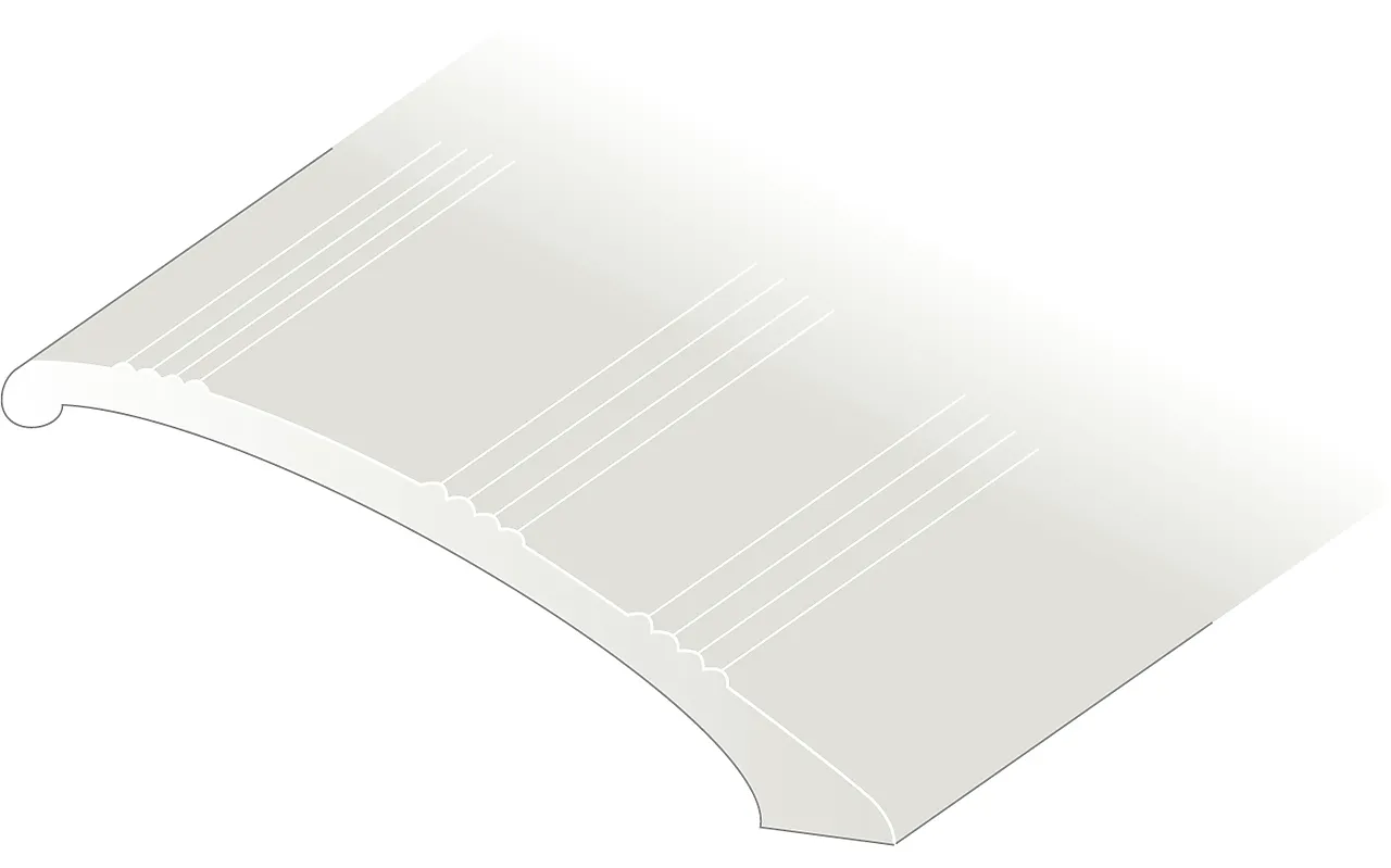 Nivålist sølv nr 16 -2 meter