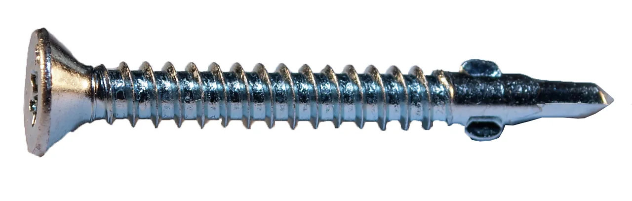 Vingeskrue m/senkhode 5,5x50 mm eske A 100 stk m med borspiss ruspert TX25