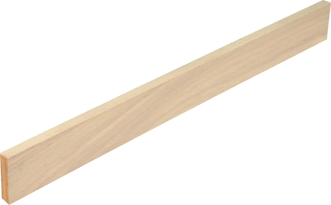 Gulvlist parkett Eik Pale White lakk 14x58x2180mm