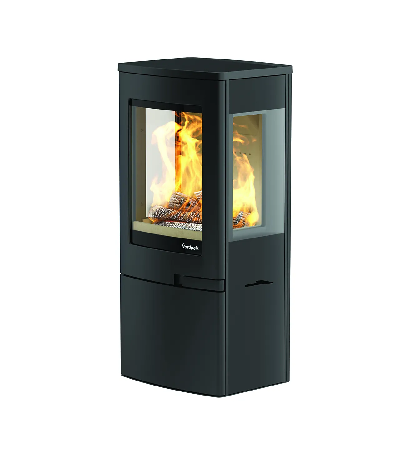 Ovn Uno 4 med innsyn fra tre sider Ovn Uno 4 med innsyn fra tre sider