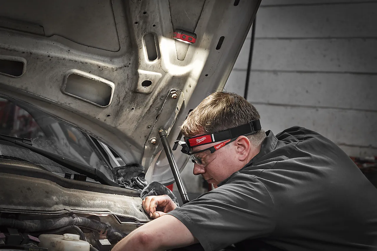 Milwaukee hodelykt IR HL450 USB oppladbar null - null - 2 - Miniatyr