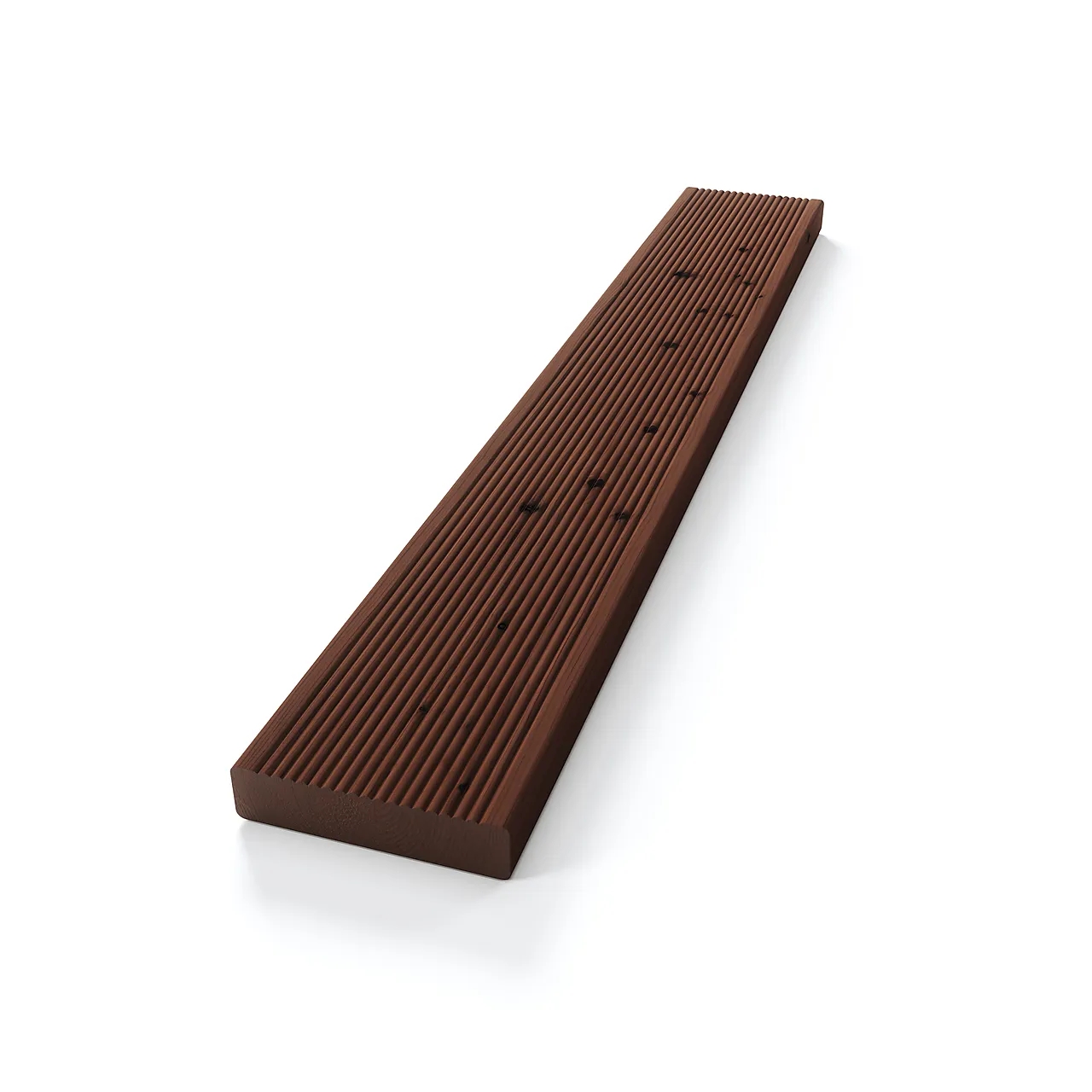 Terrassebord royalimpregnert furu brun riller 28x120x4200 mm null - 28x120 - 2 - Miniatyr