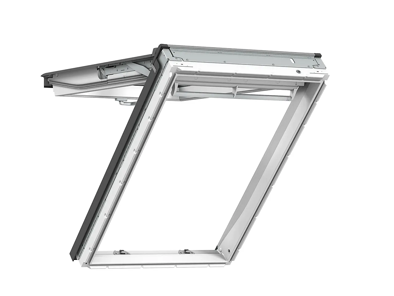 Takv topph 66x140 hvitm 3-lag gl velux topphengslet 3-lags glass null - null - 2 - Miniatyr