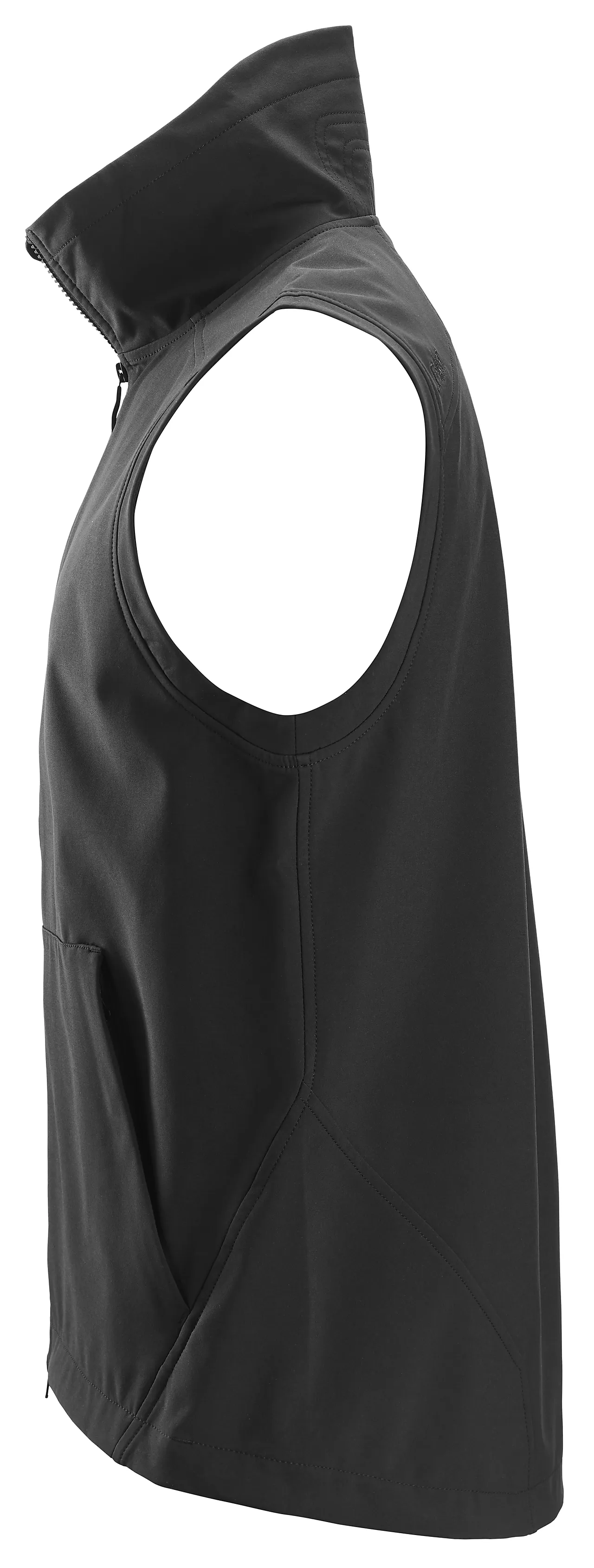 Softshellvest 4505 sort s snickers workwear null - S - 3 - Miniatyr