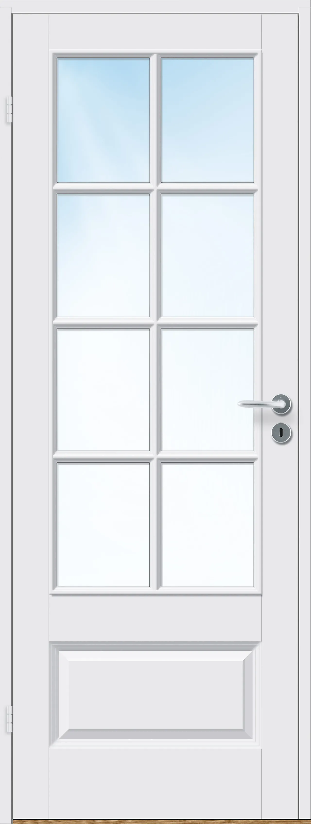 Dørbl id ida fw 8x20 hv ncs s 0502-y