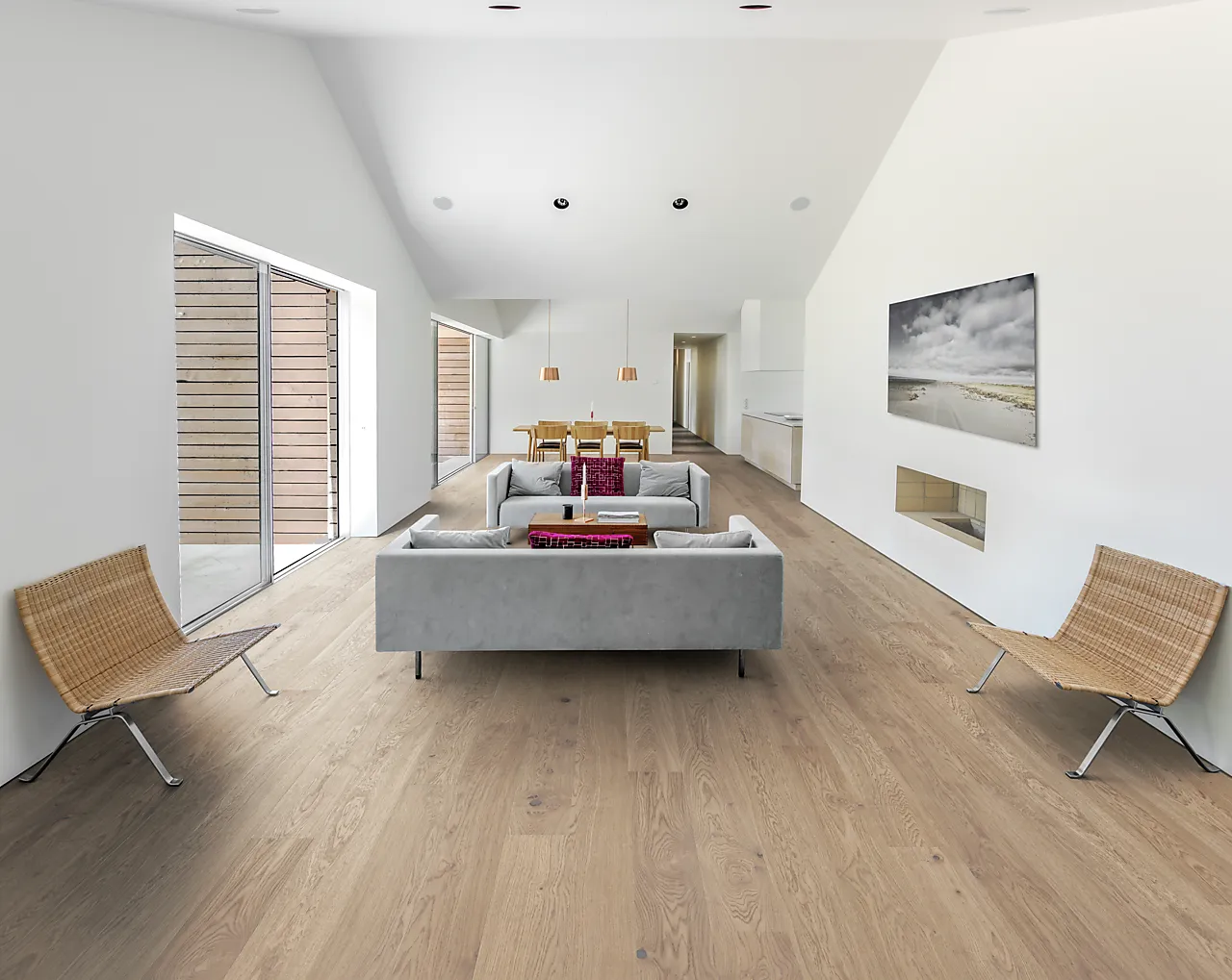 Parkett 15 eik coast 1stav mikrofas ultramatt lakk null - null - 3 - Miniatyr