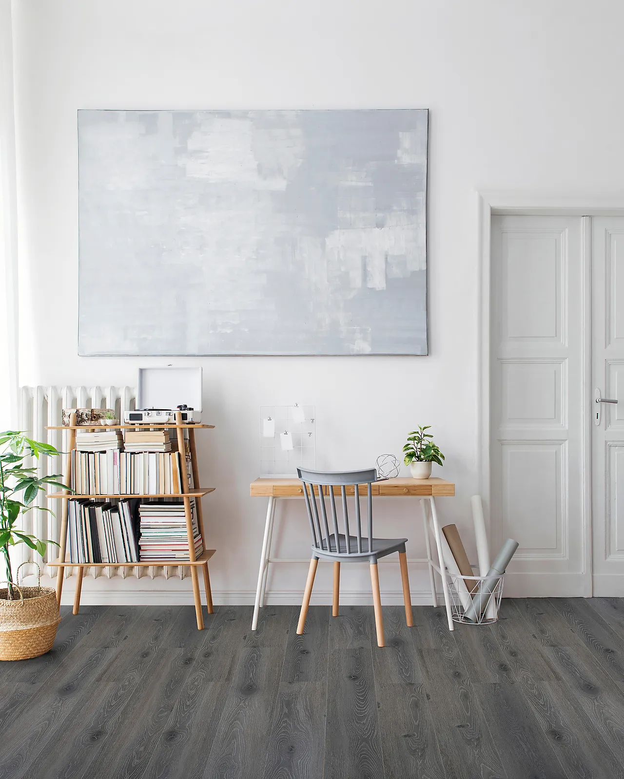 Høytrykkslaminat 1-stav eik original elegant soft grå null - null - 2 - Miniatyr