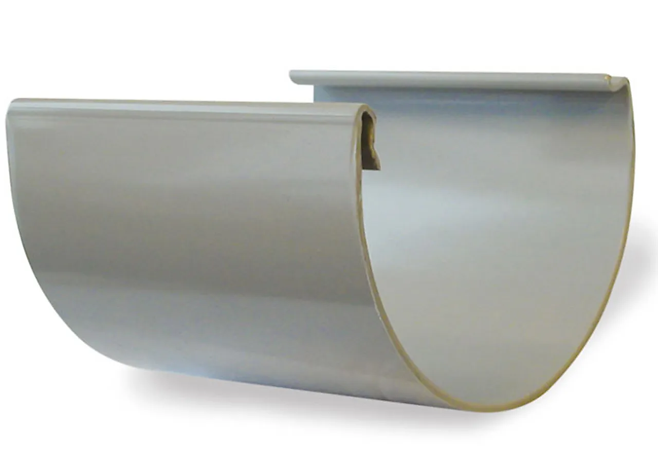 Renneskjøt 11 grå til plast takrenner Renneskjøt 11 grå til plast takrenner