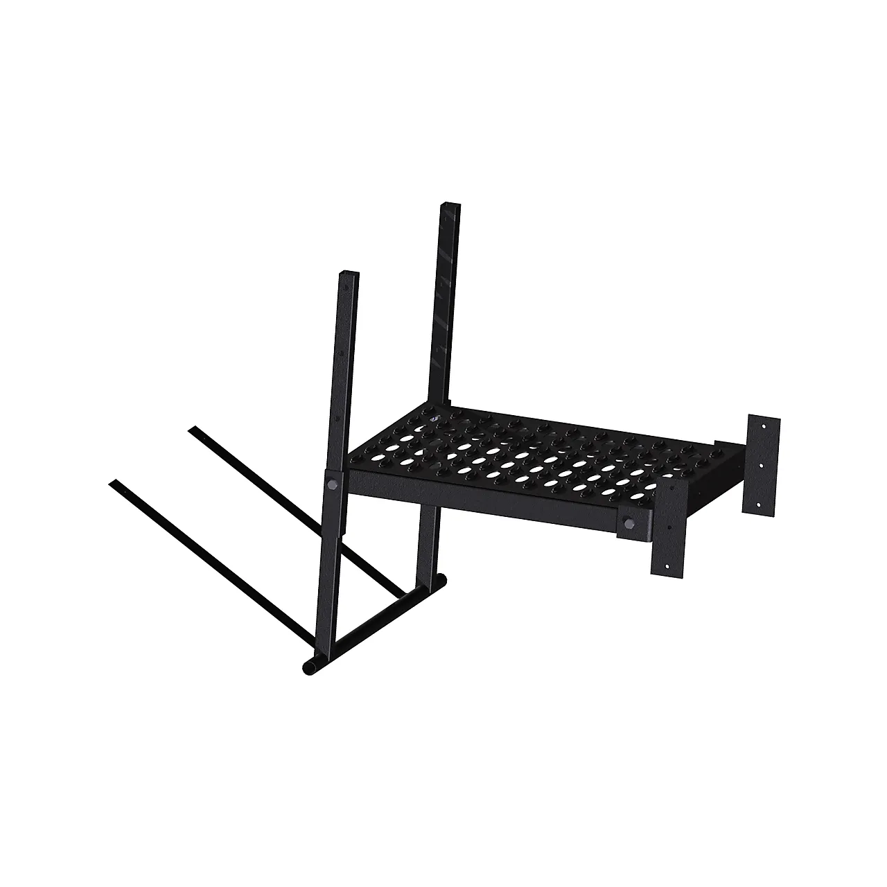 Plattform firkantet 500mm sort Plattform firkantet 500mm sort