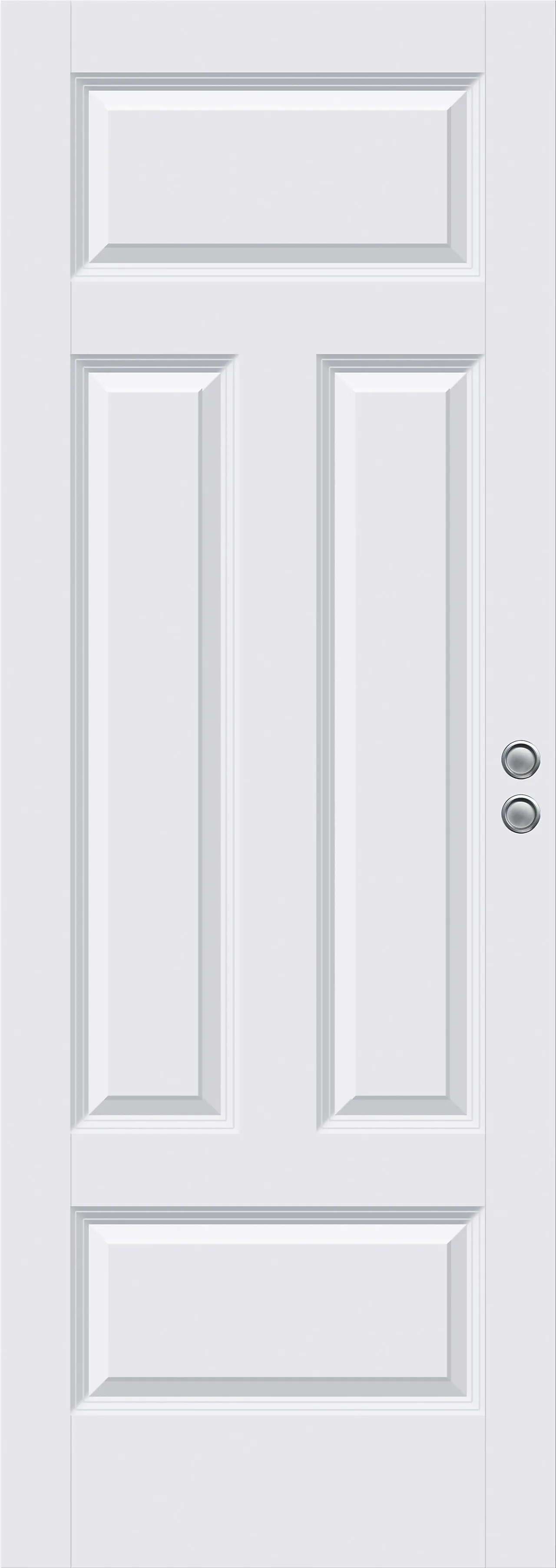 Skyvedør Ida Kompakt hvit 90x210 cm