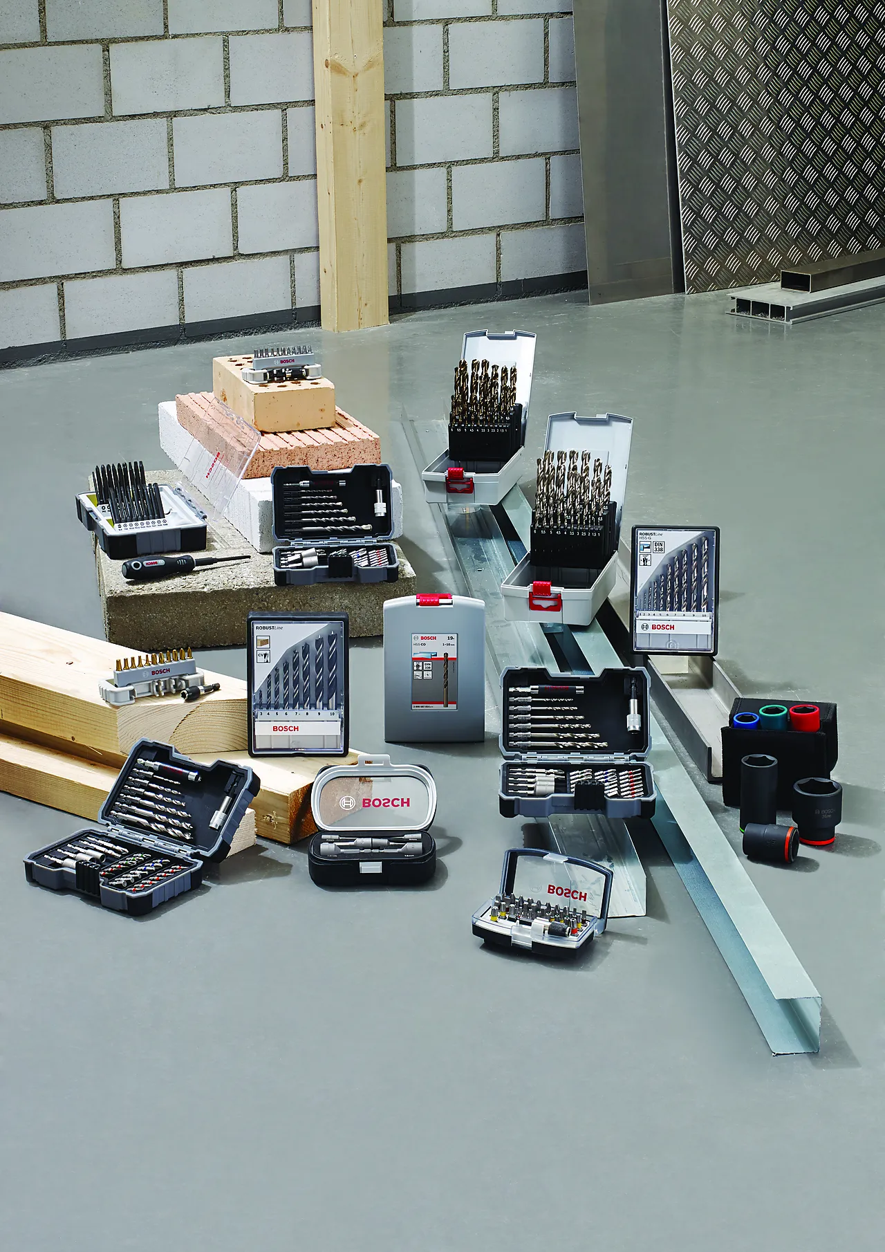 Bor- og bitsett wood pro sett a35 null - null - 2 - Miniatyr