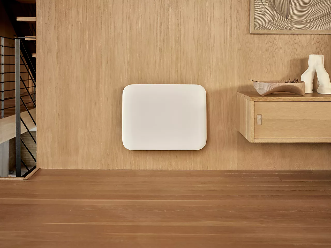 Panelovn hvit invisible wifi gen 3 400 Watt Panelovn hvit invisible wifi gen 3 400 Watt