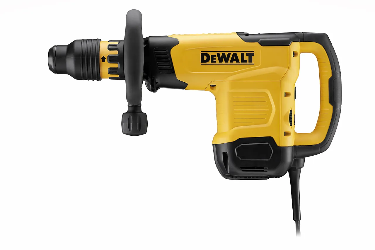 DEWALT meiselhammer, slitesterk forsegling, kun 559mm lengde