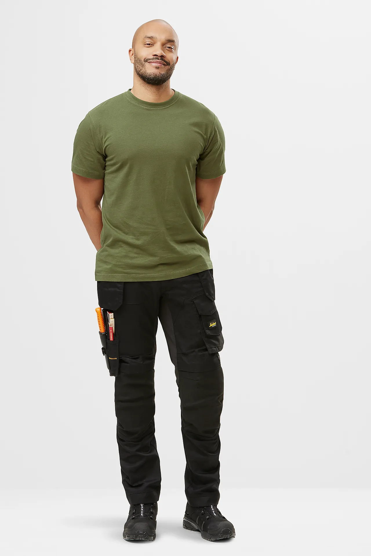 Håndverksbukse 6241 AllroundWork Sort  88 null - null - 3 - Miniatyr