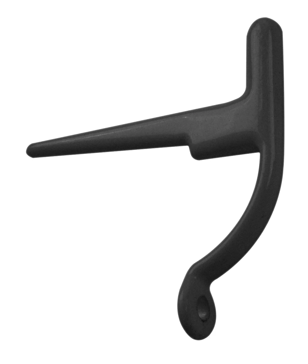 Konsoll med spiss svart