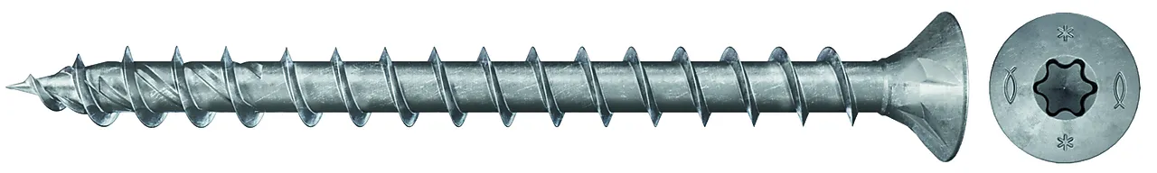 Treskrue FPF II CT 5,0x100 mm BZ BK 10 stk