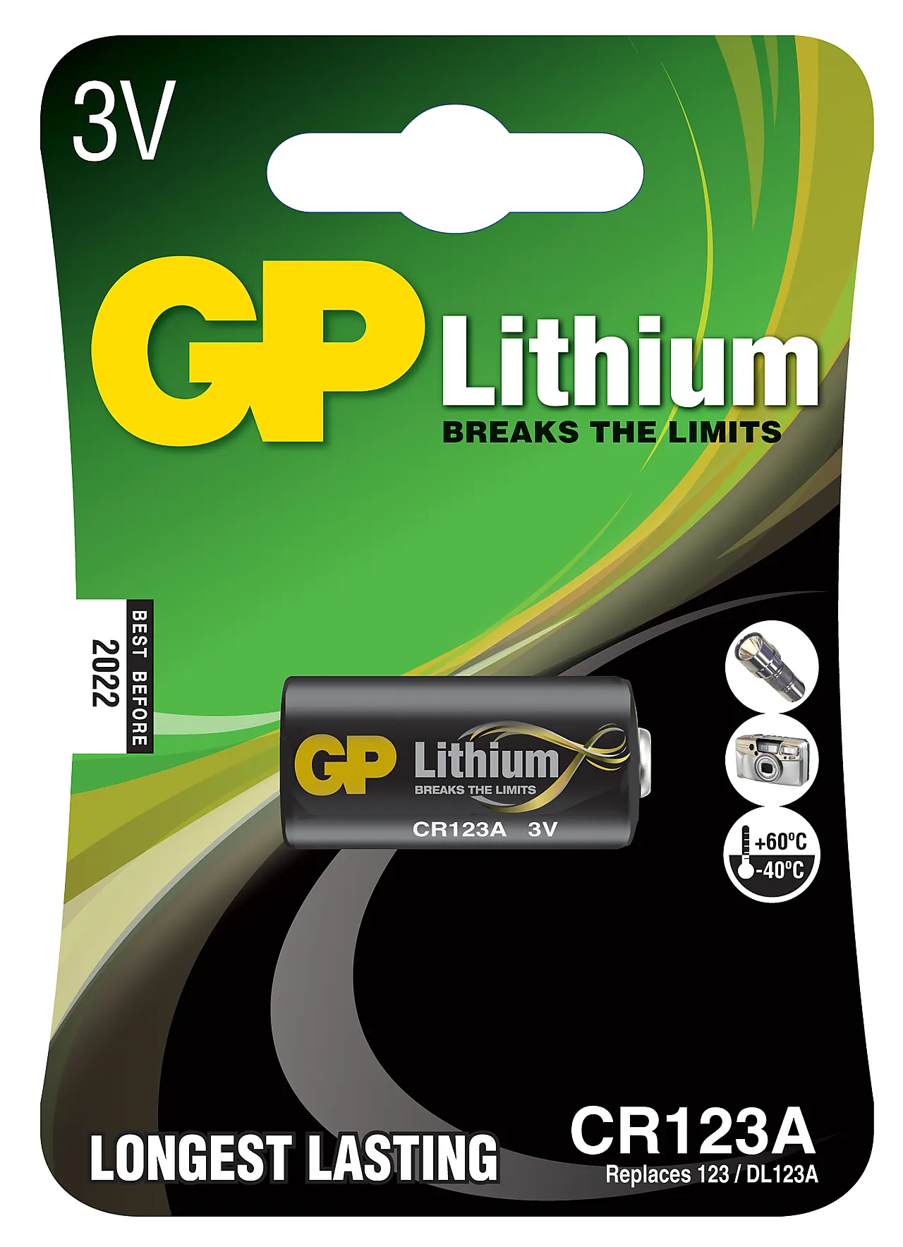 Batteri foto gp 123a u1 foto lithium 123 a Batteri foto gp 123a u1 foto lithium 123 a