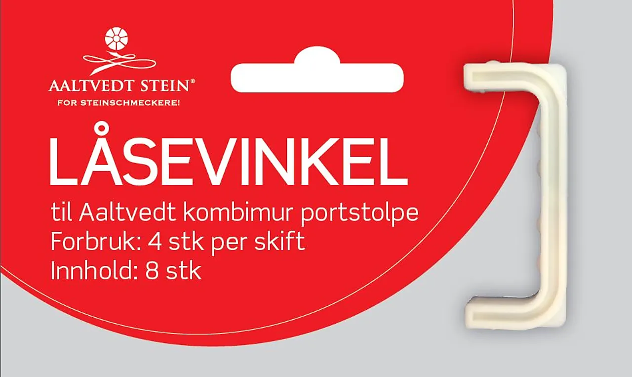 Låsevinkel til kombimur 8 pk null - null - 2 - Miniatyr