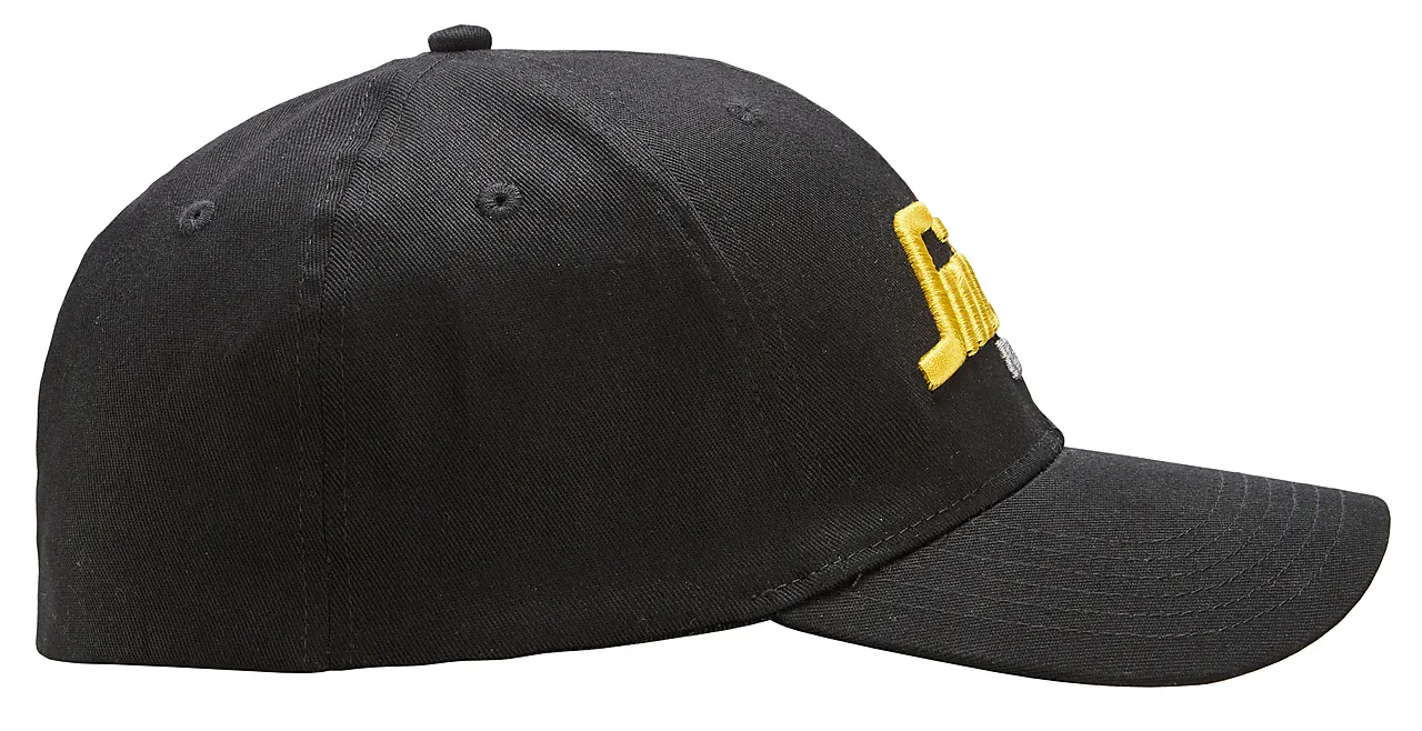 Caps 9002 Snickers Workwear logo sort M/S null - M - 2 - Miniatyr