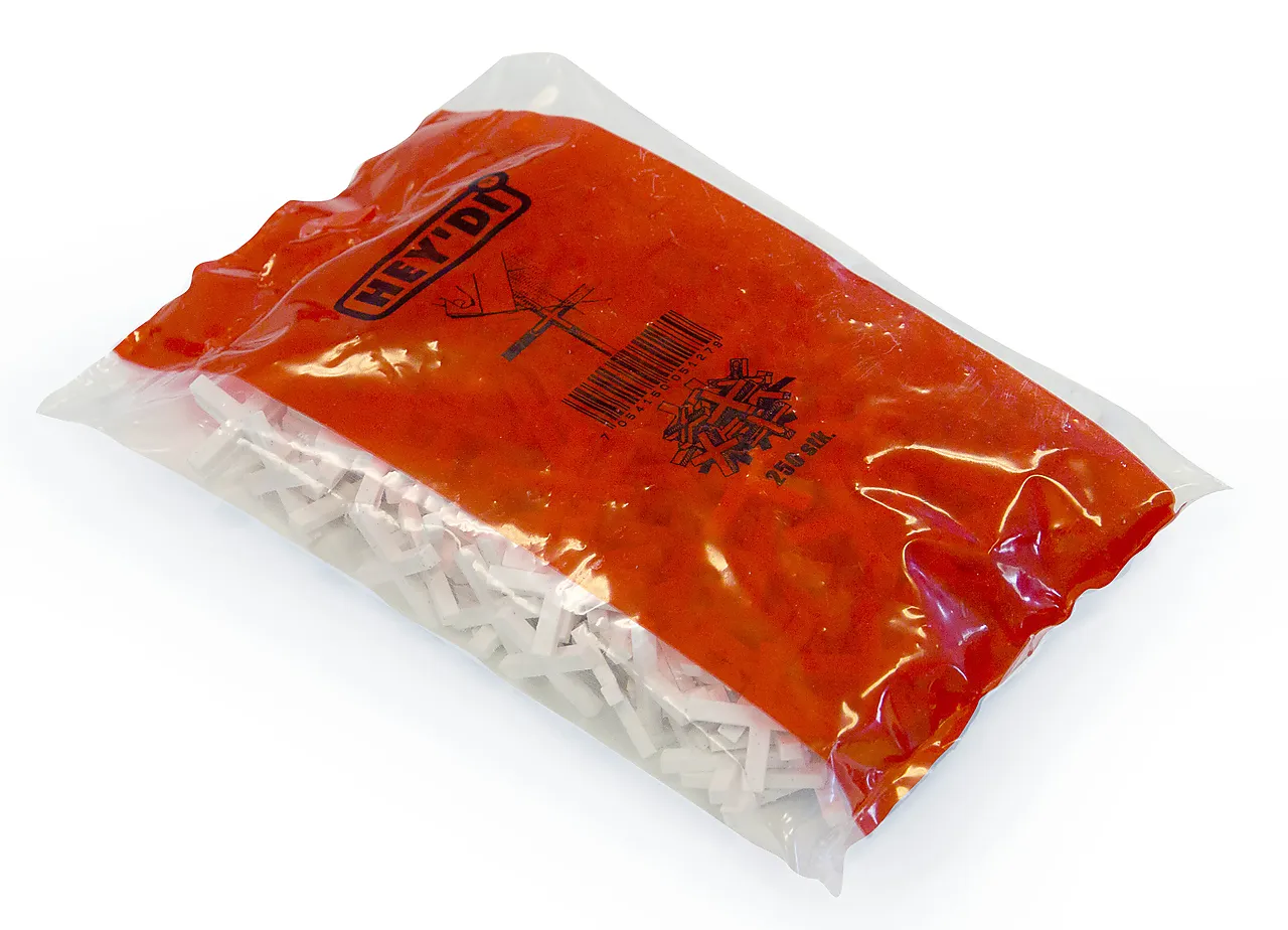 Fliskryss 3 mm 250 stk Fliskryss 3 mm 250 stk