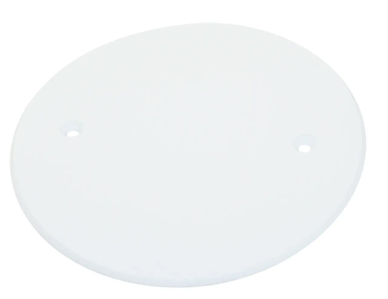 Taklokk 100 mm slett hvit